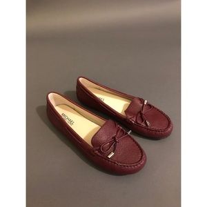 Michael Kors Maroon Loafer in Size 7